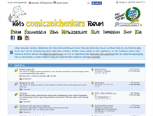 Tablet Screenshot of comiczeichenkurs.de